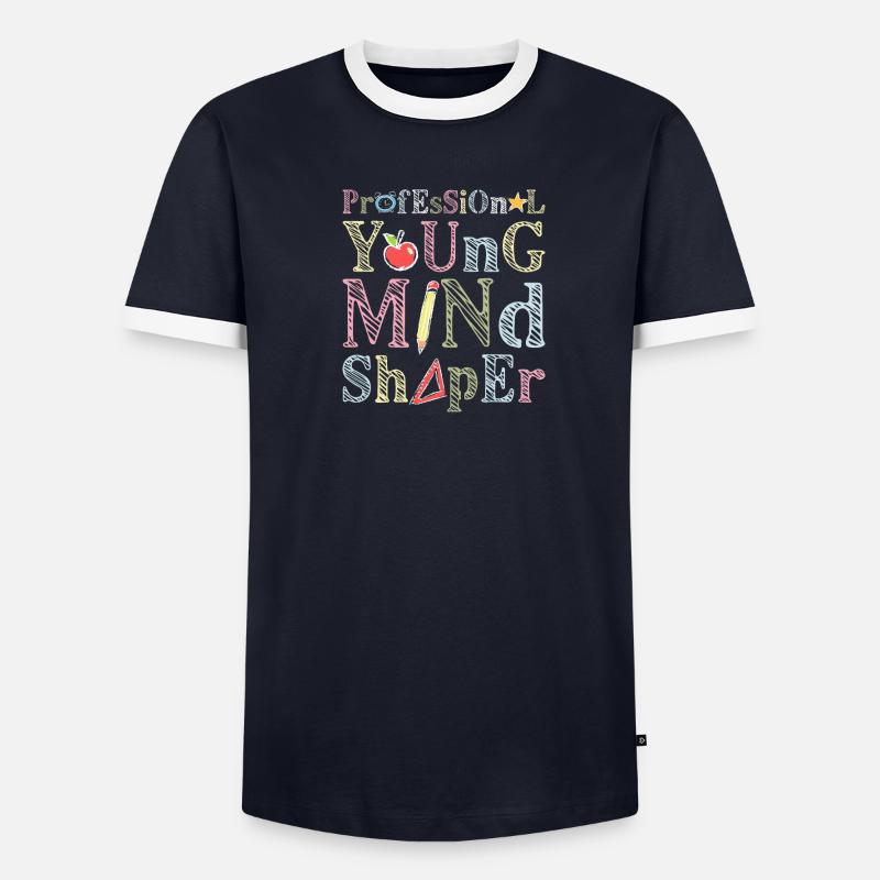 Professeur d’école primaire T-shirt contrasté Homme