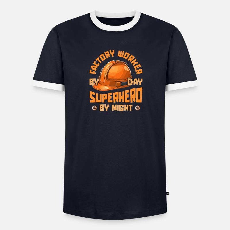 Factory worker Men's Ringer Shirt