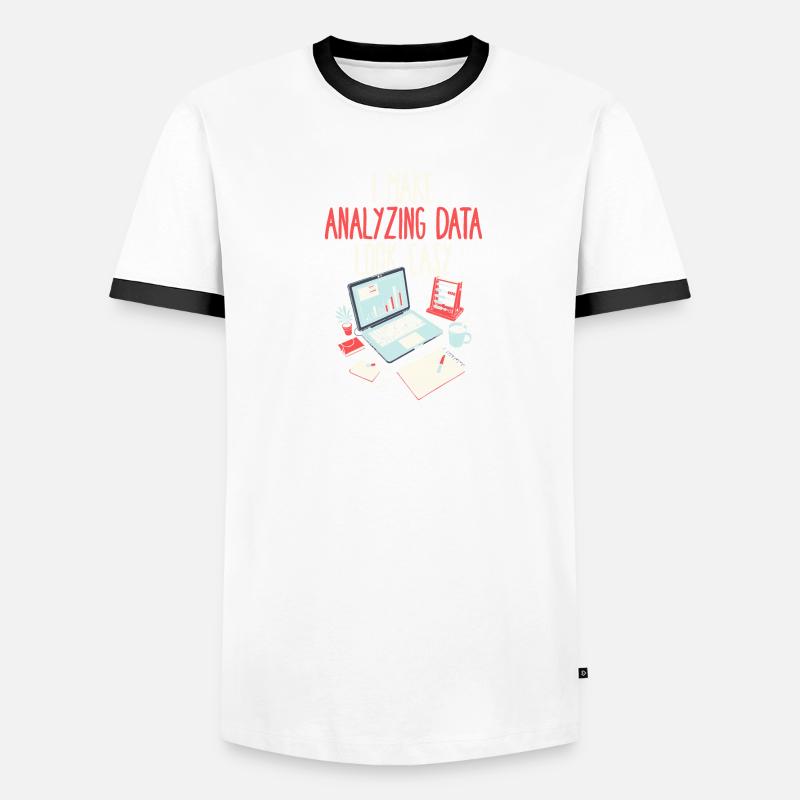 Analyste T-shirt contrasté Homme