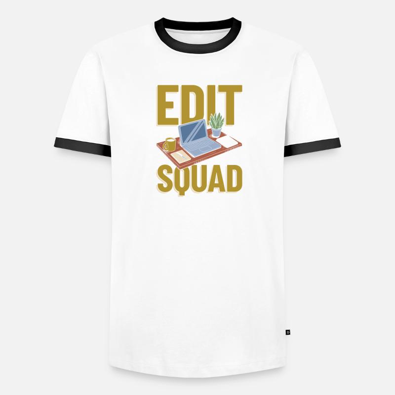 Editor Squad Men's Ringer Shirt