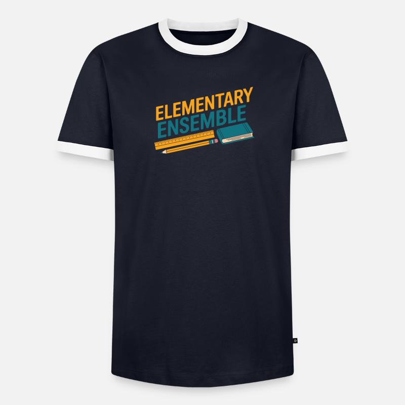 Équipe d’enseignants de l’école primaire T-shirt contrasté Homme