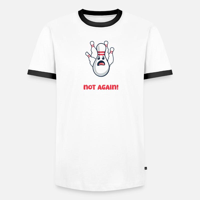 Bowling Oh Split, pas encore ! T-shirt contrasté Homme