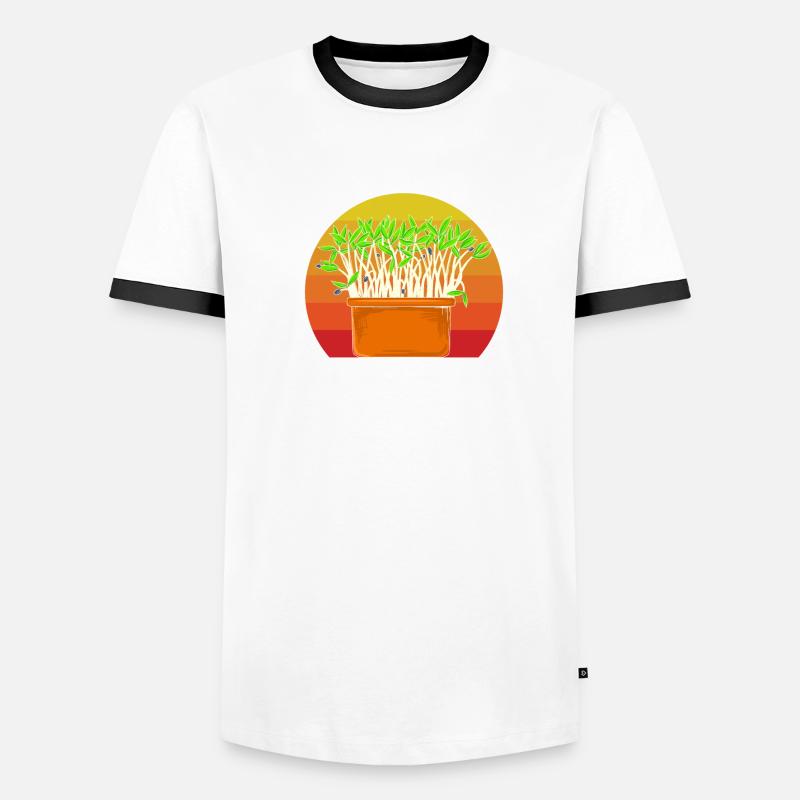 Micro-pousses Micro-pousses T-shirt contrasté Homme