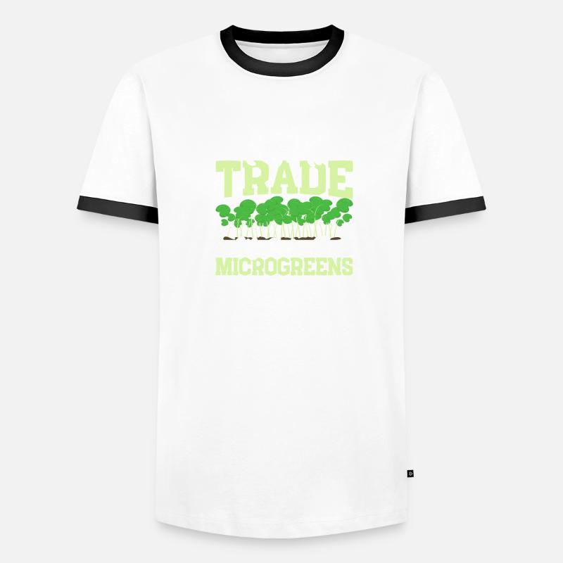Micro-pousses Micro-pousses T-shirt contrasté Homme