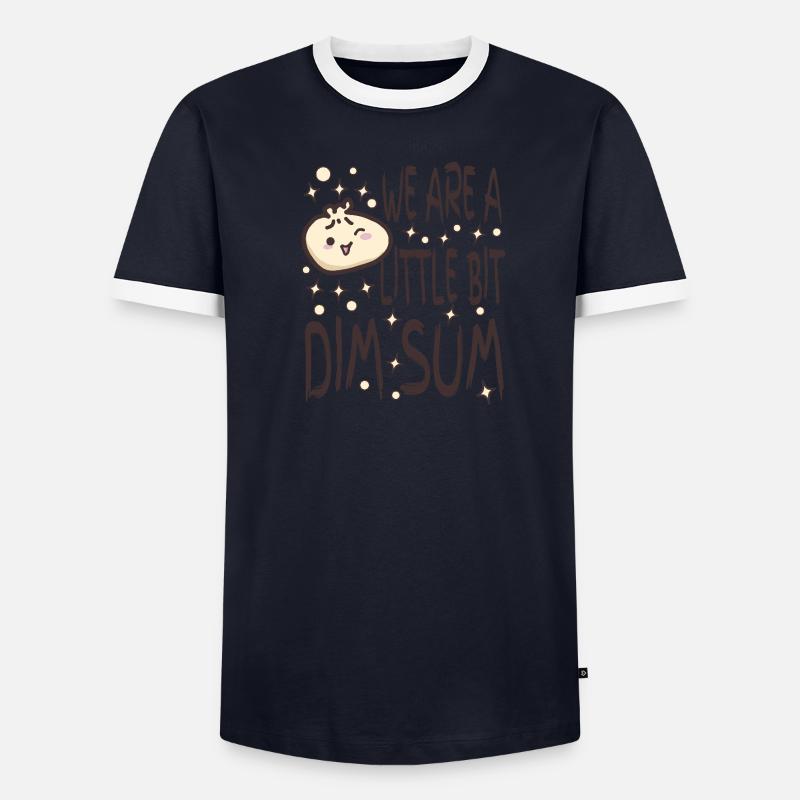 Un peu de dim sum T-shirt contrasté Homme
