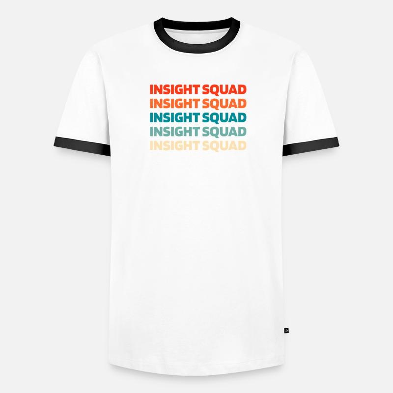 Zahnpfleger Kader Männer Kontrast-T-Shirt