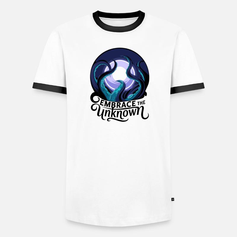 UMARME DAS UNBEKANNTE Männer Kontrast-T-Shirt