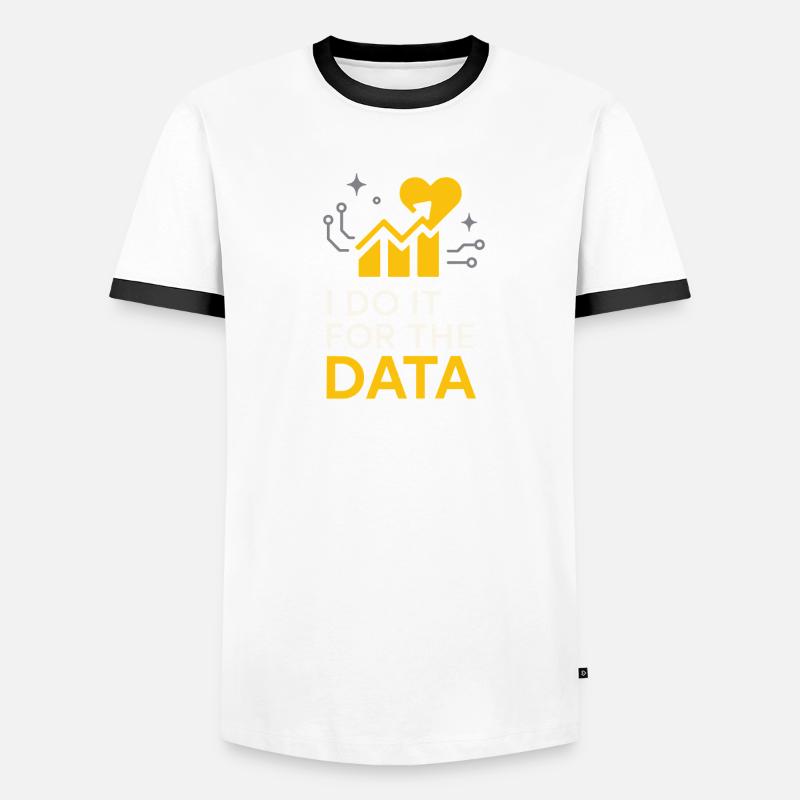 Clinical Lab Tech Diagnostic Science Data Nerd Men's Ringer Shirt