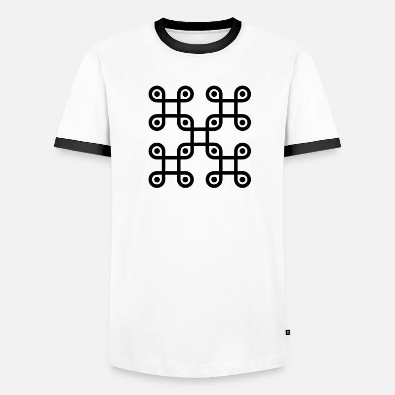 INFINITY LOOP - symbol continuity & wisdom I T-shirt contrasté Homme