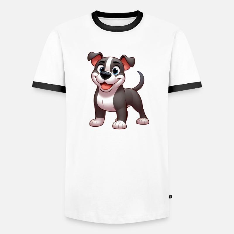 pitbull 5 T-shirt contrasté Homme