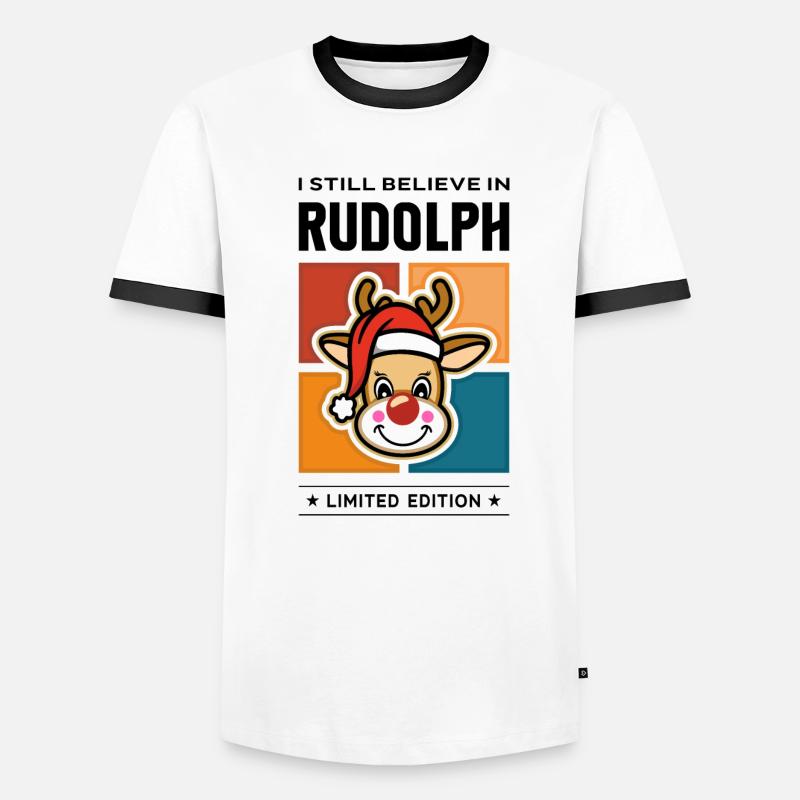 Rudolph Men's Ringer Shirt