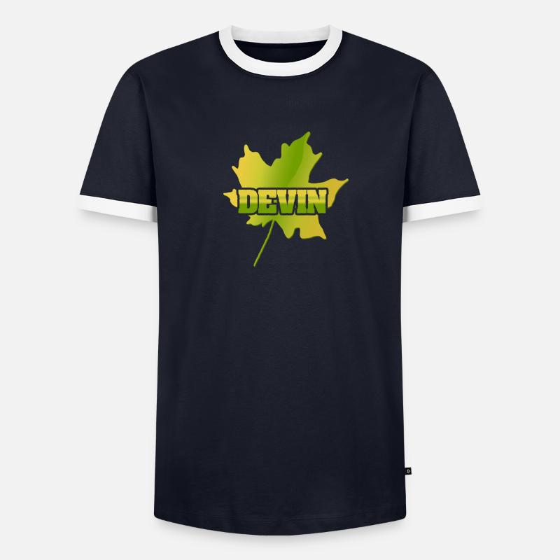 Maple Leaf Devin T-shirt contrasté Homme