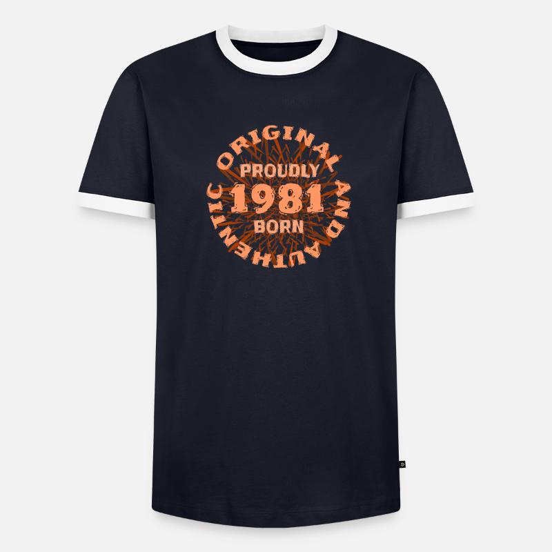 Year 1981 Men's Ringer Shirt