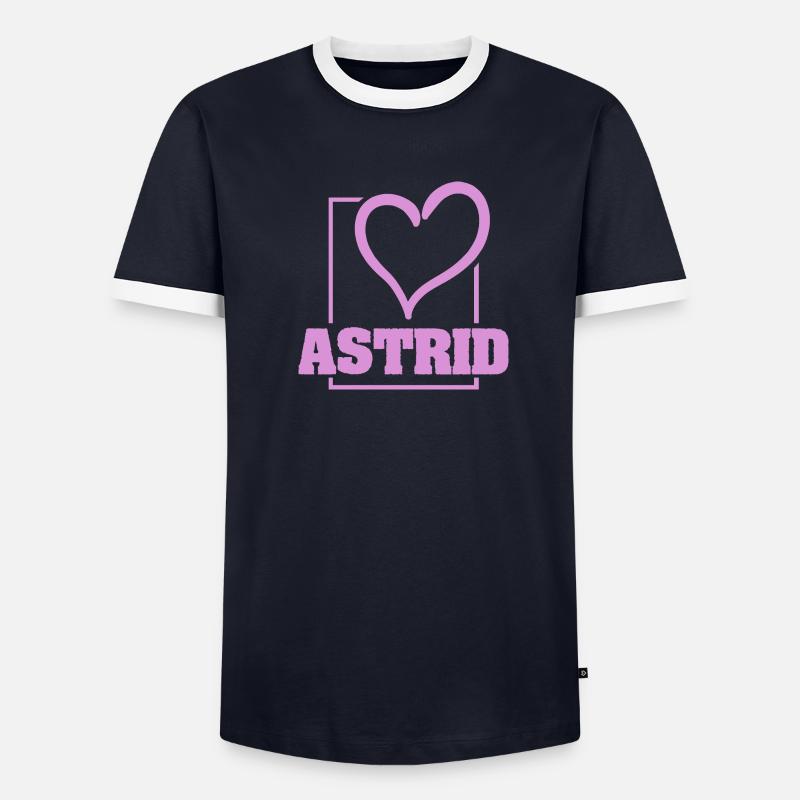 Astrid : Bachelorette T-shirt contrasté Homme