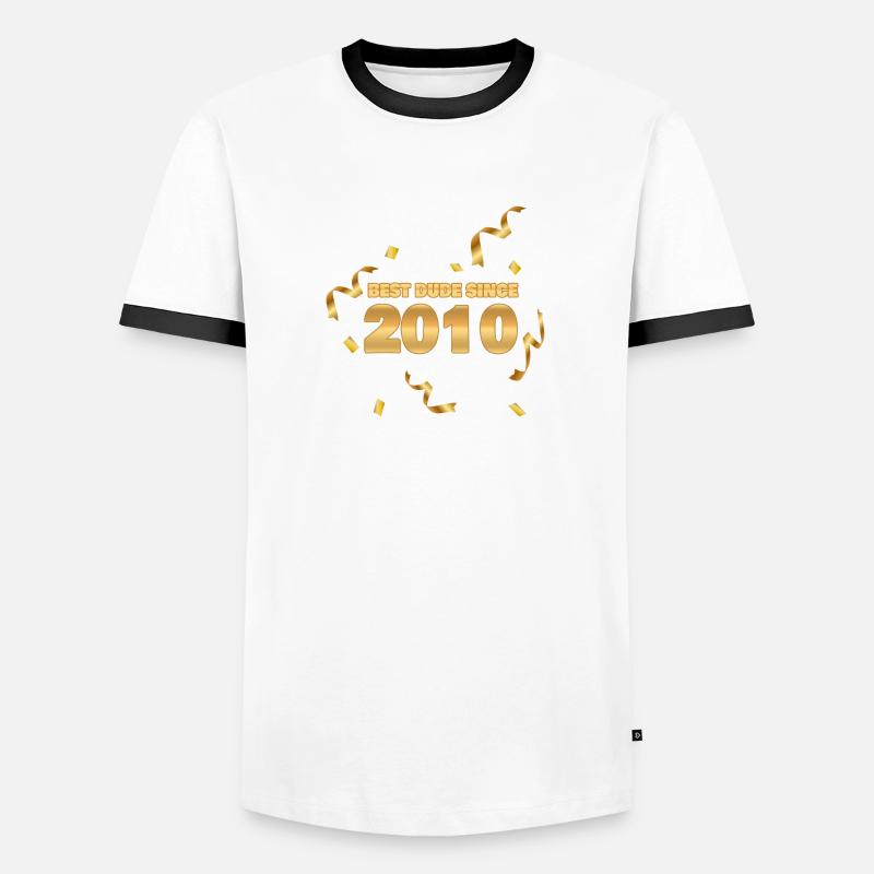 Millésime 2010 T-shirt contrasté Homme