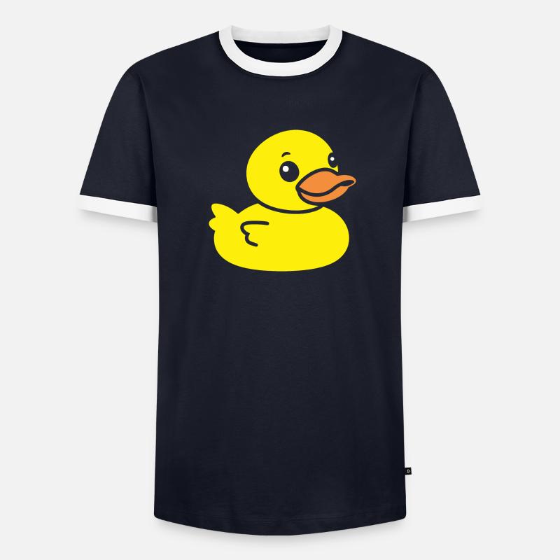 Kleiner Fleischer - Männer Kontrast-T-Shirt - undefined