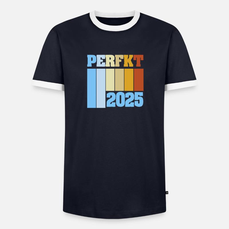 2025 T-shirt contrasté Homme