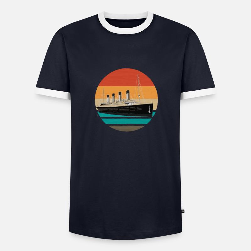 cuvée titanesque T-shirt contrasté Homme