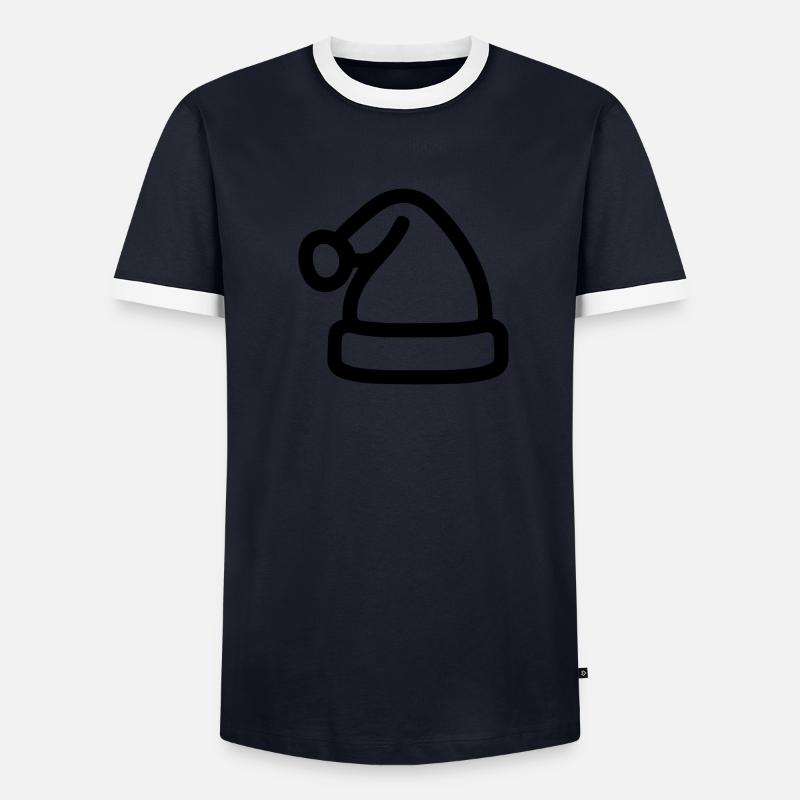 bonnet de noel T-shirt contrasté Homme