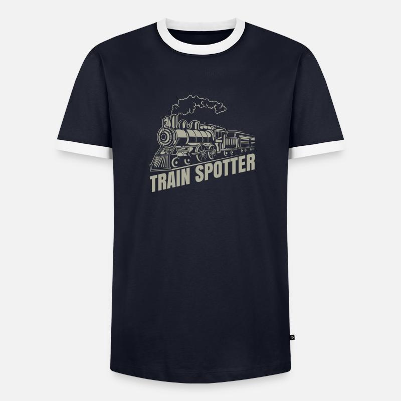 train Men's Ringer Shirt