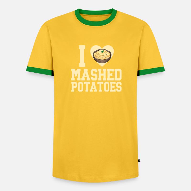 Mashed potatoes Mashed potatoes - Men's Ringer Shirt - undefined