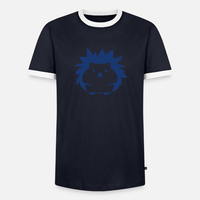 Hérisson T-shirt contrasté Homme