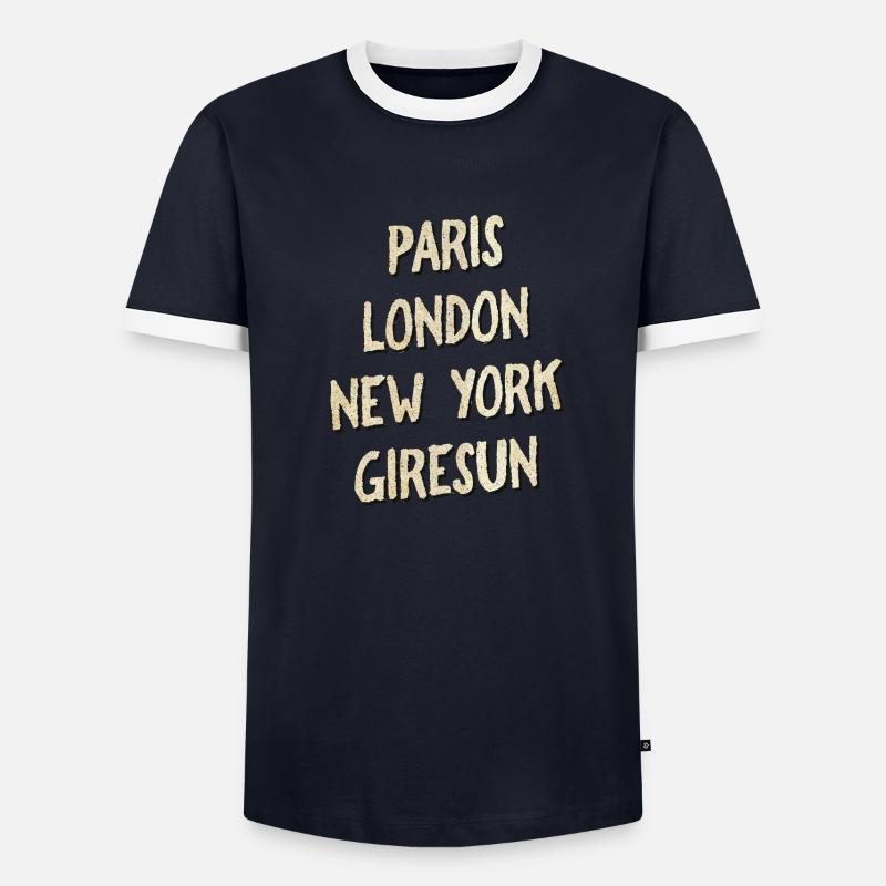 Giresun T-shirt contrasté Homme