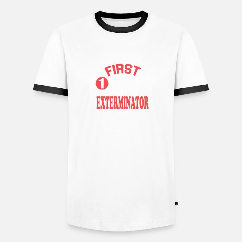 First-class exterminator Men's Ringer Shirt