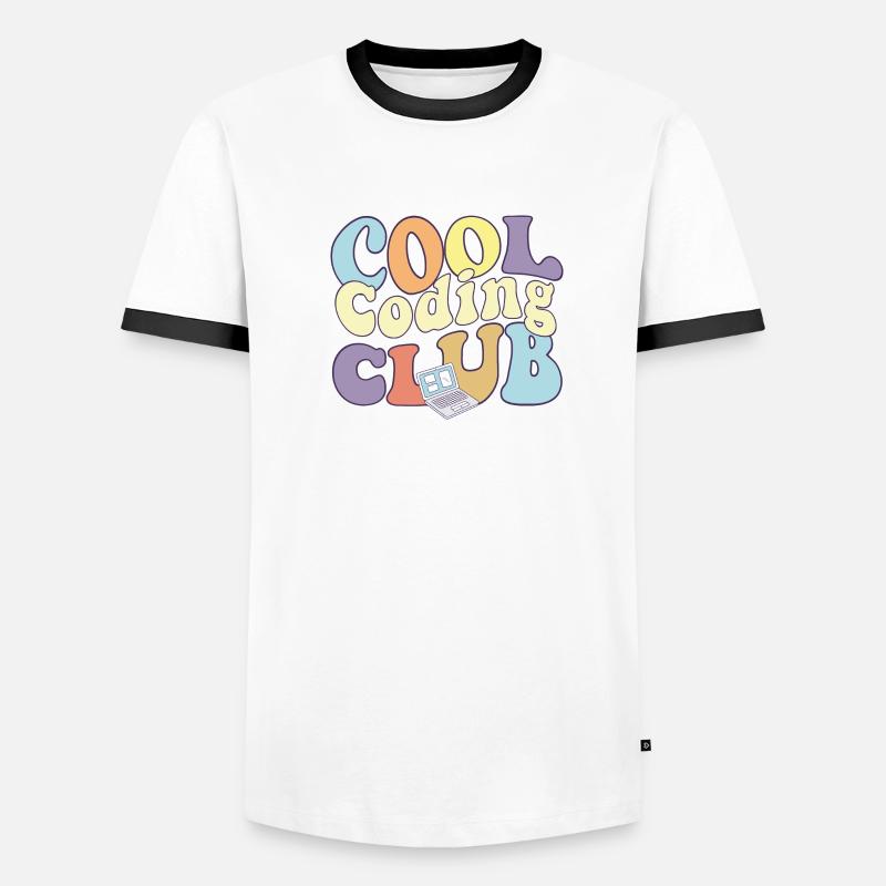 Programmeur informatique Cool Coding Club Codeur T-shirt contrasté Homme