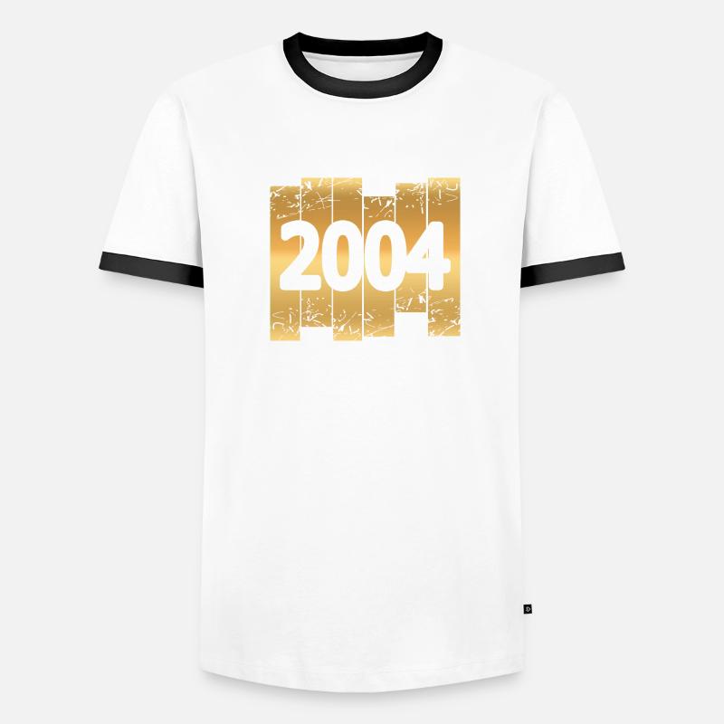 2004 T-shirt contrasté Homme