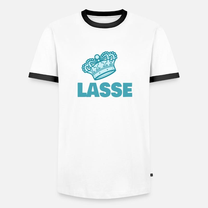 Lasse Männer Kontrast-T-Shirt