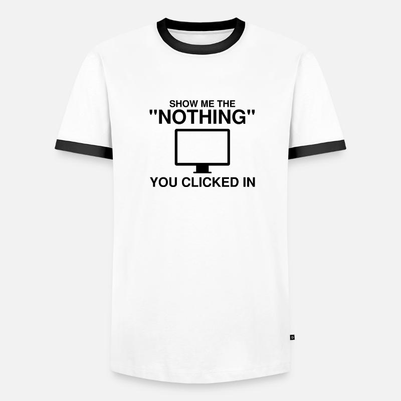 Conception de cybersécurité pour la sécurité informatique et les pirates informatiques T-shirt contrasté Homme
