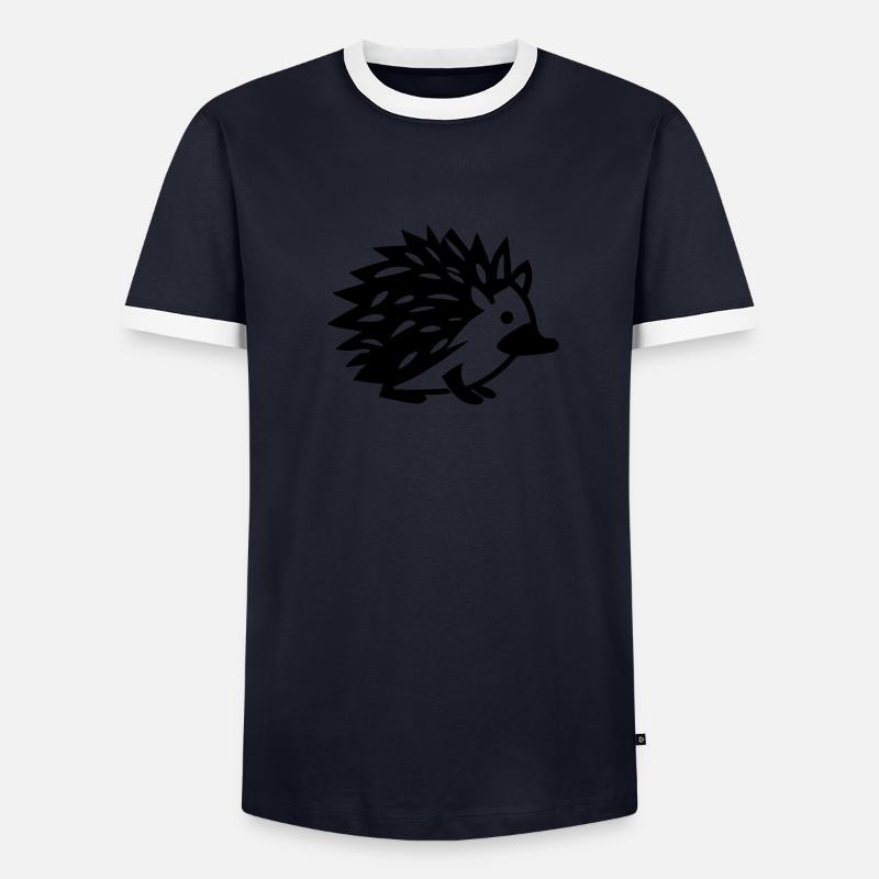 Hérisson T-shirt contrasté Homme