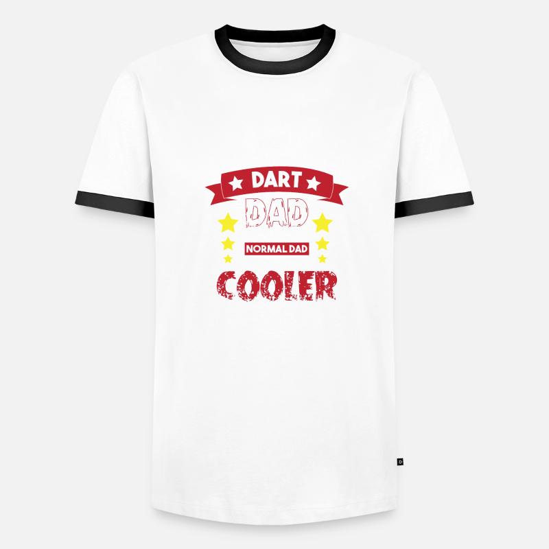 Jeu de fléchettes Dartpfeil T-shirt contrasté Homme