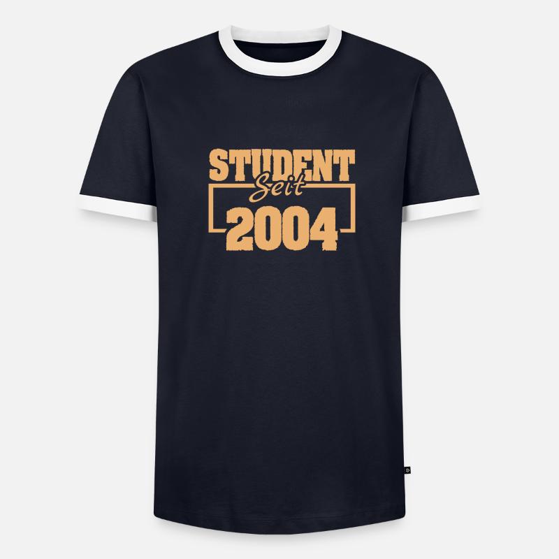 Etudiant 2004 T-shirt contrasté Homme
