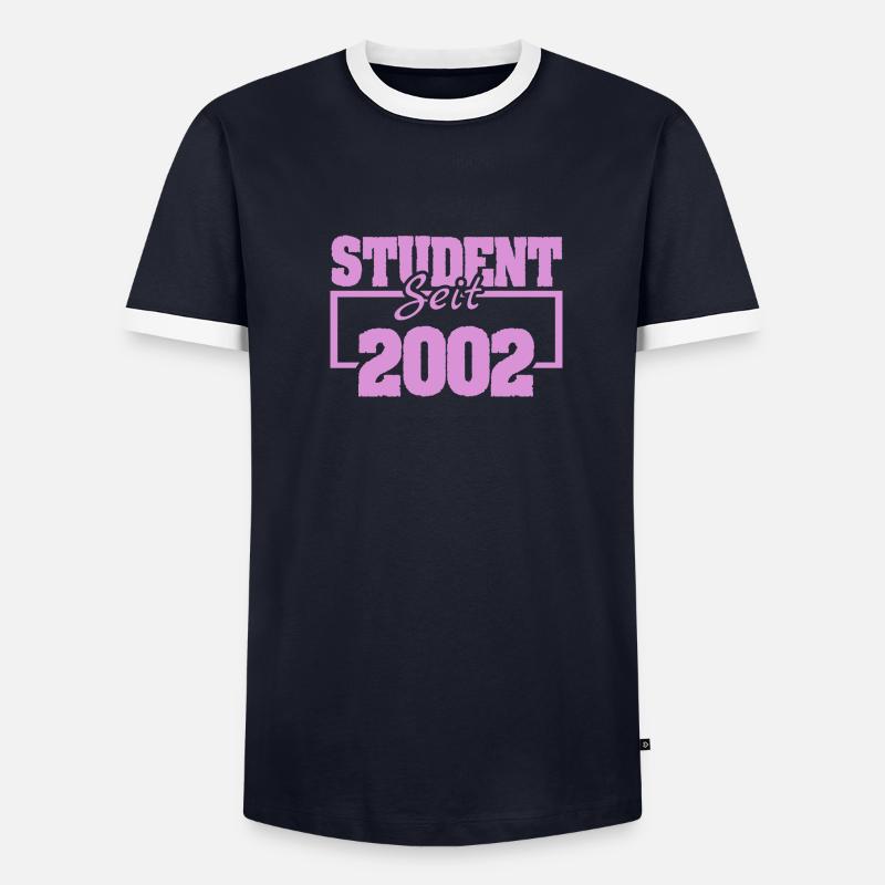2002 T-shirt contrasté Homme