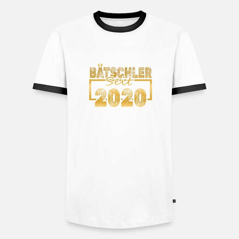 Single 2020 Männer Kontrast-T-Shirt