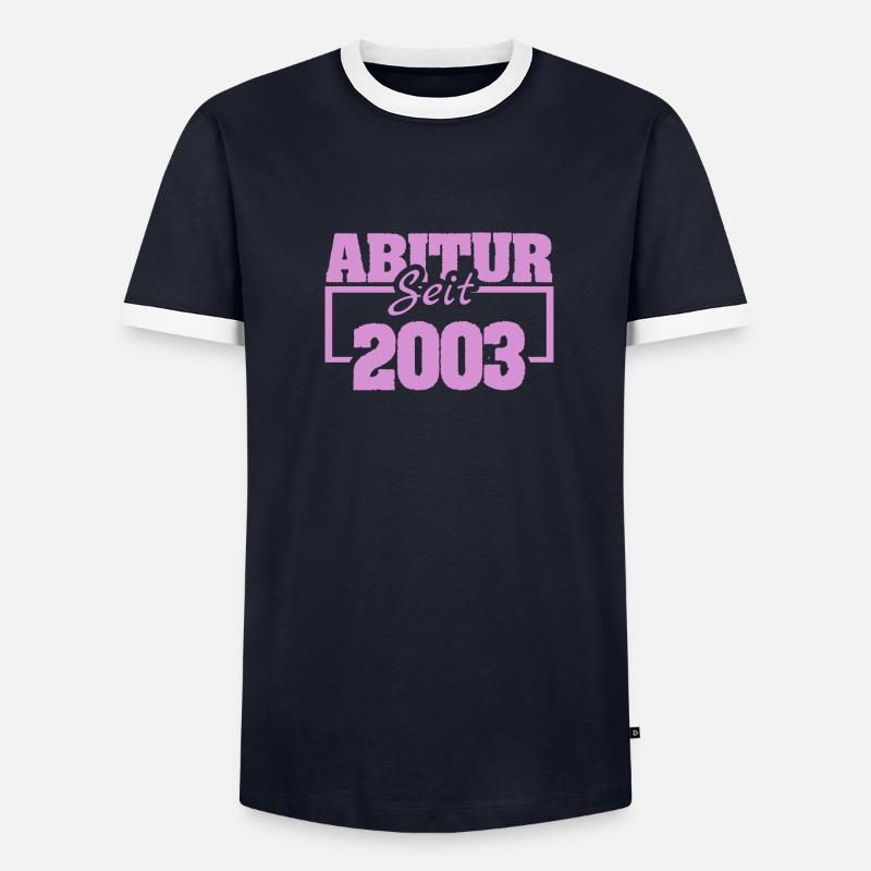 2003 T-shirt contrasté Homme
