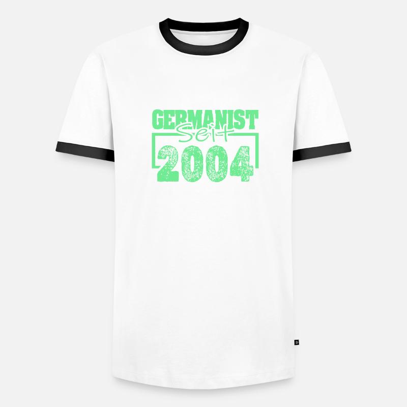 Studi 2004 Männer Kontrast-T-Shirt