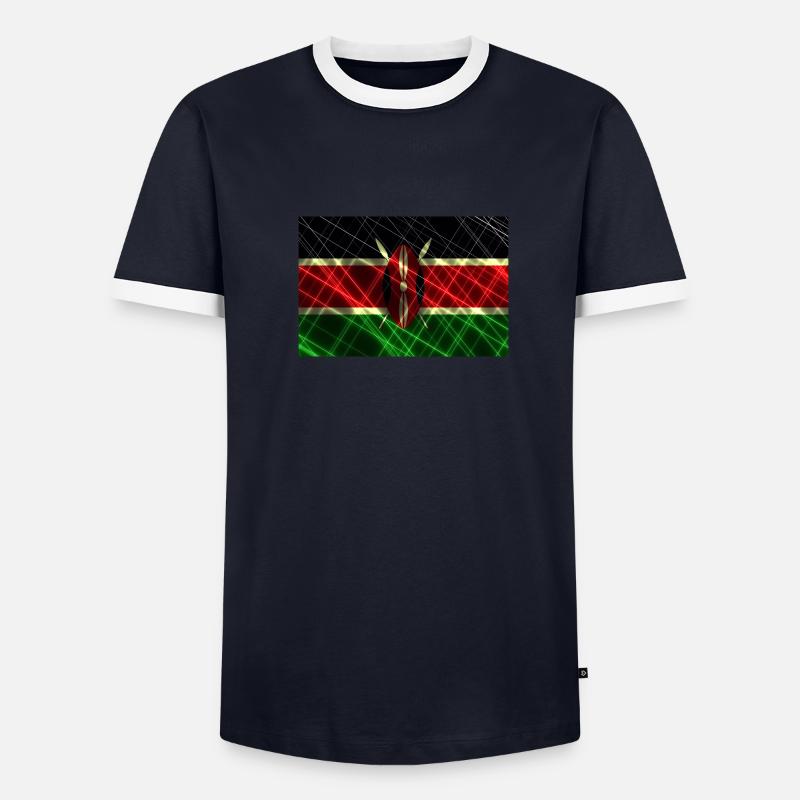 Kenya T-shirt contrasté Homme