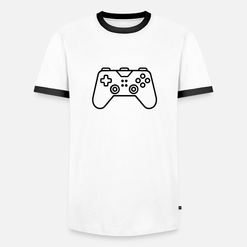 Video games controller Men's Ringer Shirt