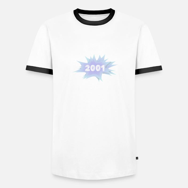 Speech bubble 2001 Men's Ringer Shirt