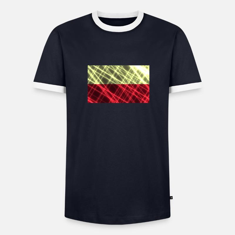 Pologne T-shirt contrasté Homme