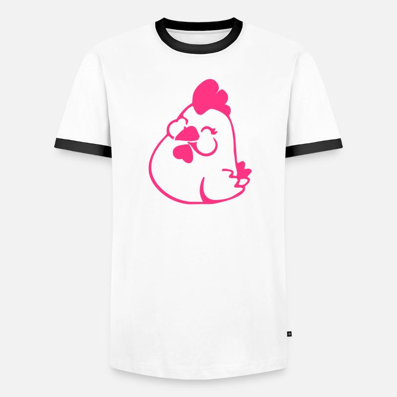 Hen Comic Men's Ringer Shirt