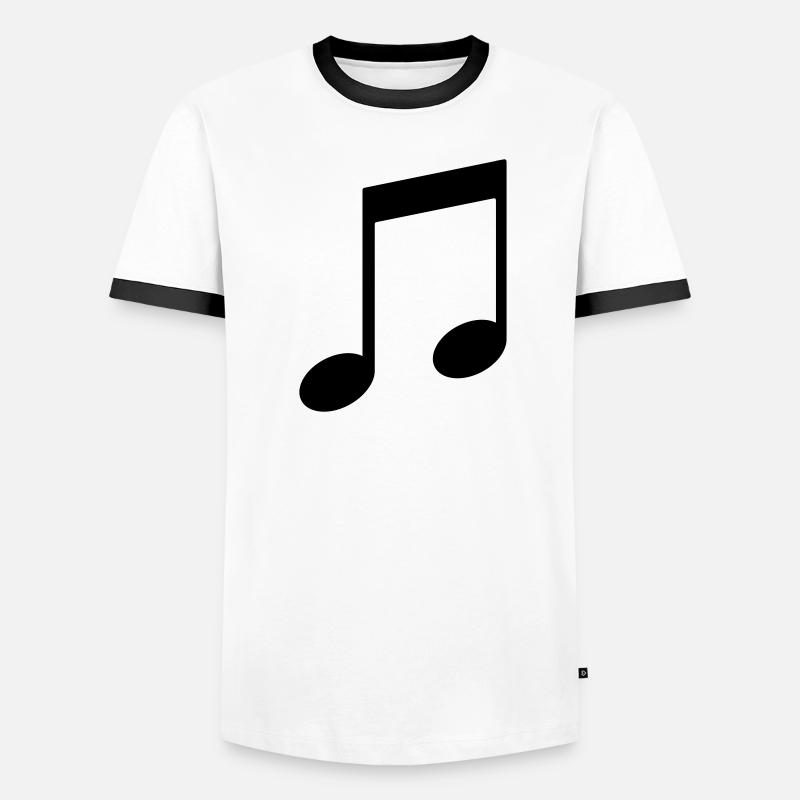 Music note Men's Ringer Shirt