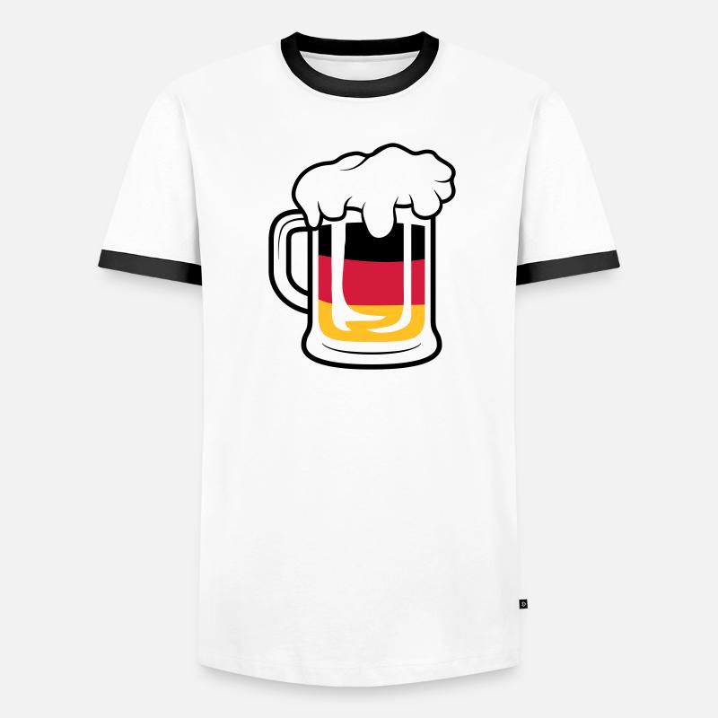 Germany Maßkrug Men's Ringer Shirt