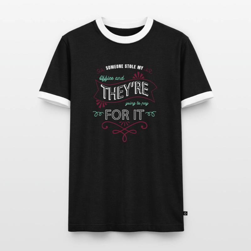 Coding anonymous expect us hack out computer freak Men's Ringer Shirt