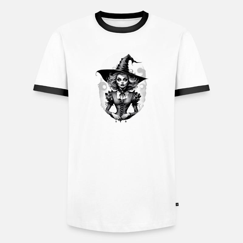 sorcière classique 2 T-shirt contrasté Homme