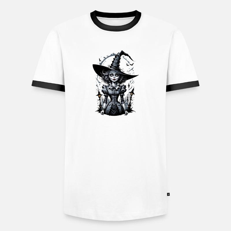 sorcière classique 24 T-shirt contrasté Homme