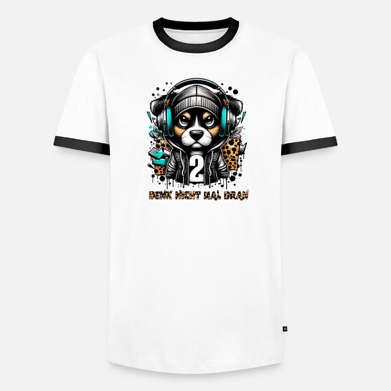 DON'T EVEN THINK ABOUT IT Men's Ringer Shirt